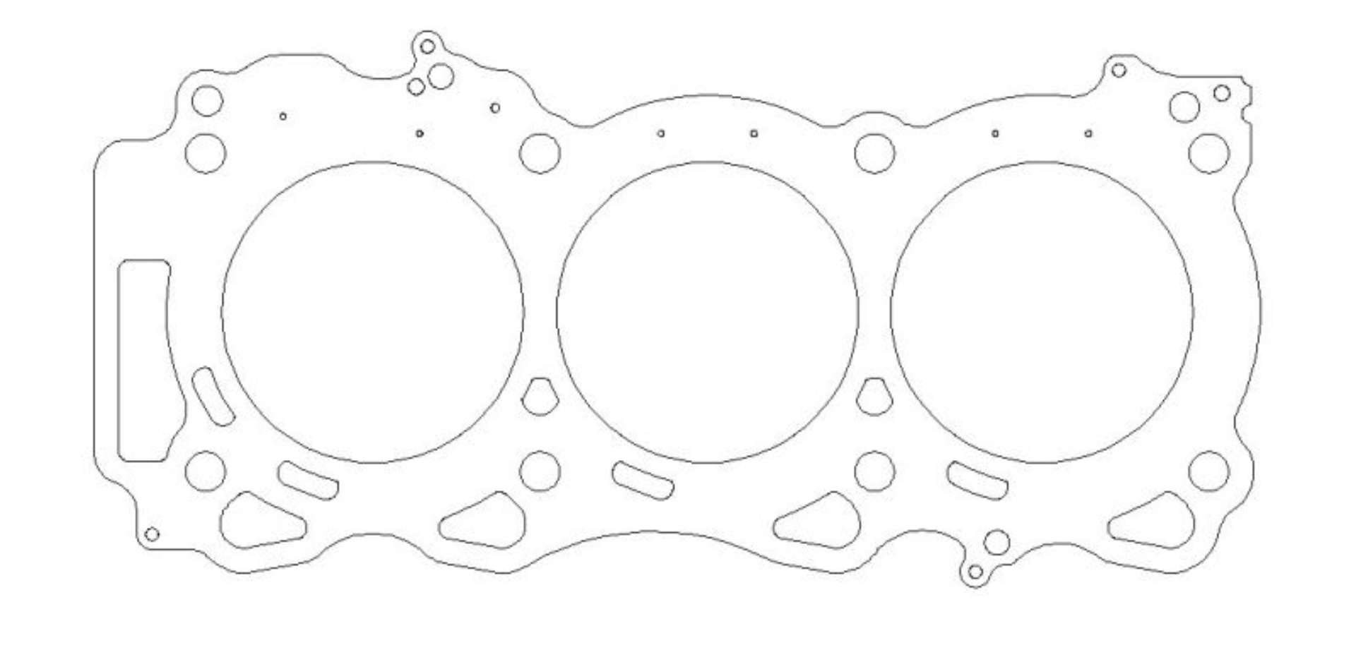 Picture of Cometic Nissan VQ35-37 Gen3 97mm Bore -030 inch MLS Head Gasket - Left