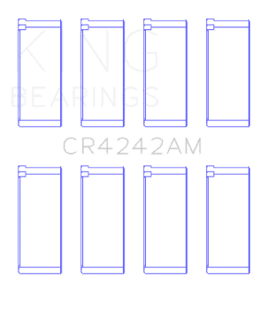 Picture of King Honda 97ci 1-6L L4 B16A2-B16A3 Size STD Rod Bearing Set