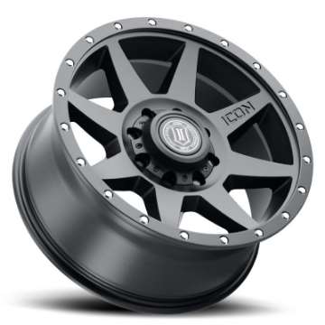 Picture of ICON Rebound 20x9 8x180 12mm Offset 5-5in BS Satin Black Wheel