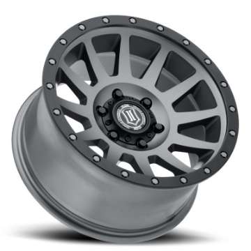 Picture of ICON Compression 18x9 5x5 -12mm Offset 4-5in BS Titanium Wheel