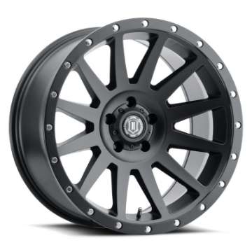 Picture of ICON Compression 20x10 6x135 -19mm Offset 4-75inBS Satin Black Wheel