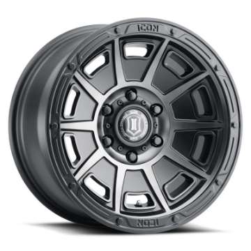 Picture of ICON Victory 17x8-5 6x135 6mm Offset 5in BS Smoked Satin Black Tint Wheel