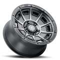 Picture of ICON Victory 17x8-5 5x4-5 0mm Offset 4-75in BS Smoked Satin Black Tint Wheel