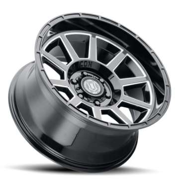 Picture of ICON Recoil 20x10 6x5-5 -24mm Offset 4-5in BS Gloss Black Milled Spokes Wheel