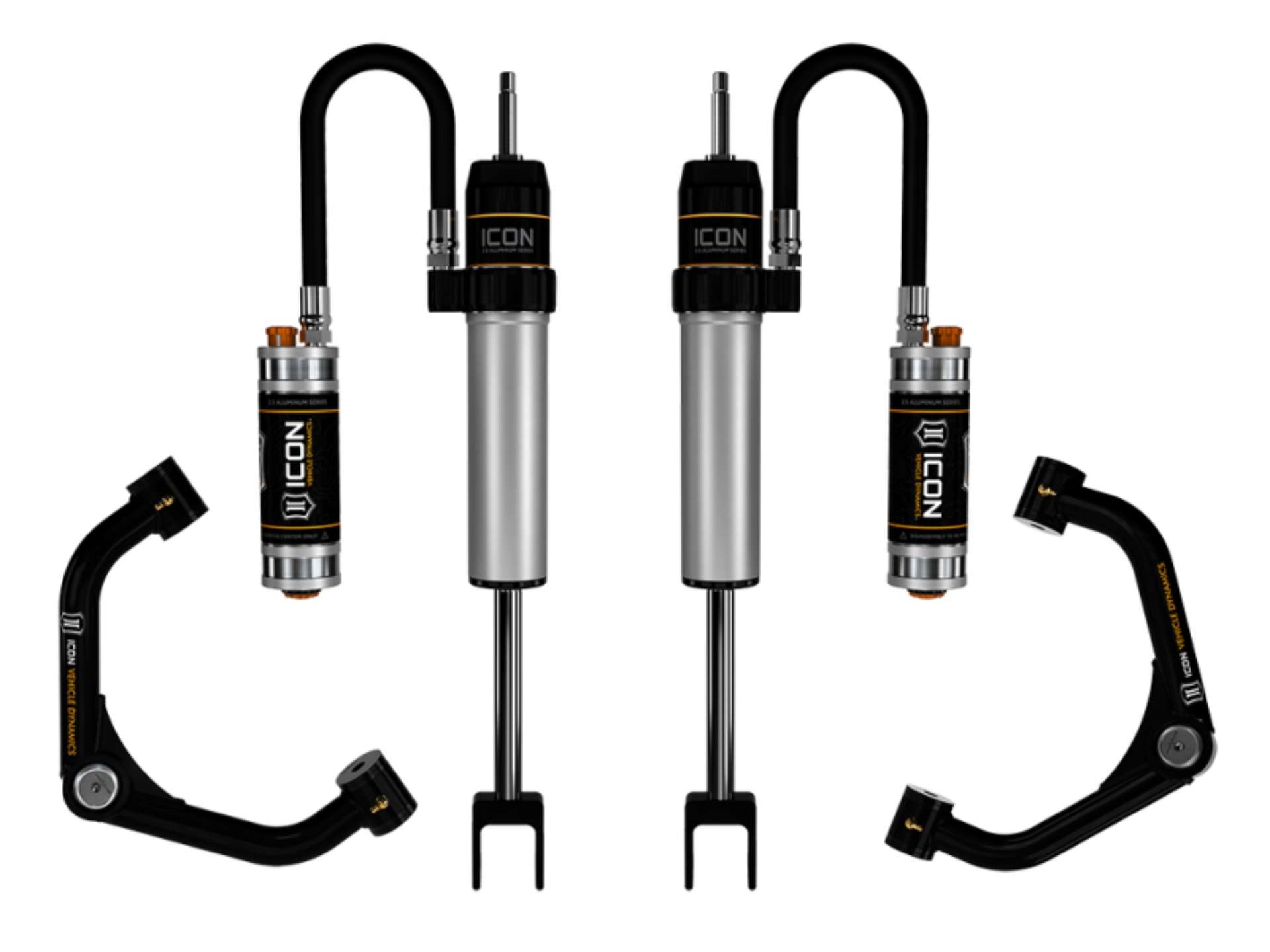 Picture of ICON 2020+ GM HD 0-2in 2-5 Series CDCV Shock System w-Tube UCA