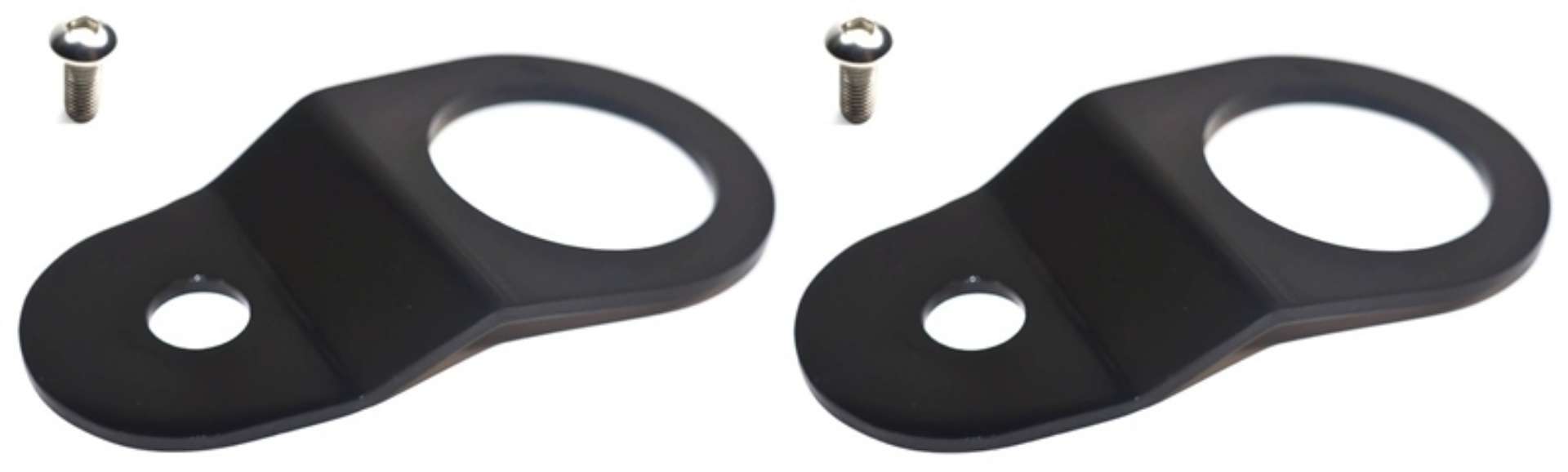 Picture of Torque Solution Radiator Mount Combo Black : Mitsubishi Evolution 7-8-9