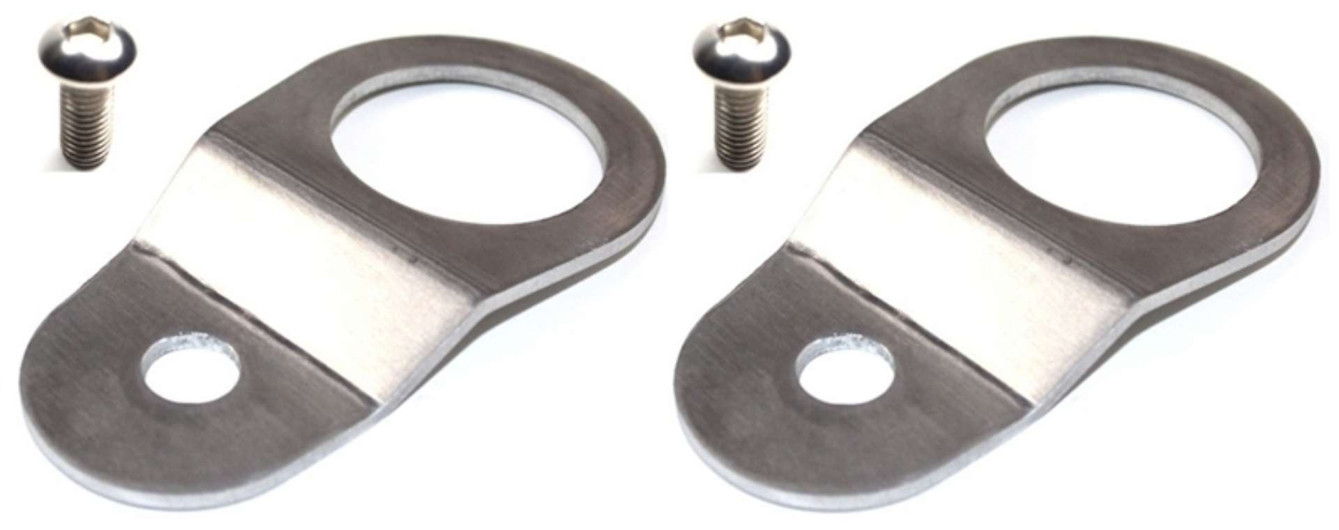 Picture of Torque Solution Radiator Mount Combo Silver : Mitsubishi Evolution 7-8-9