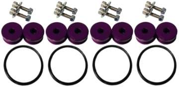 Picture of Torque Solution Billet Bumper Quick Release Kit Combo Purple: Universal