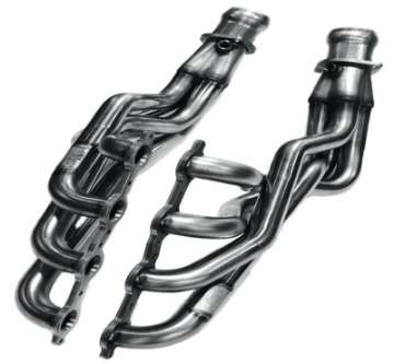 Picture of Kooks 09-14 Cadillac CTS-V LSA 6-2L 1-7-8in x 3in SS Longtube Headers and Green Catted SS X-Pipe