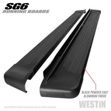 Picture of Westin SG6 Black Aluminum Running Boards 85-50 in