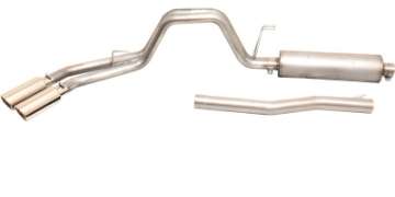 Picture of Gibson 2020 Ford F-250 SuperDuty Crew 96in Bed 7-3L Cat-Back Dual Sport Exhaust System - Stainless