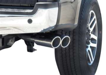 Picture of Gibson 2020 Ford F-250 SuperDuty Crew 96in Bed 7-3L Cat-Back Dual Sport Exhaust System - Stainless