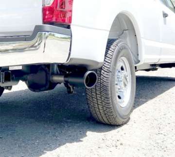 Picture of Gibson 2020 Ford F-250-F-350 SuperDuty Crew 96in Bed 7-3L Cat-Back Single Exhaust System - Stainless