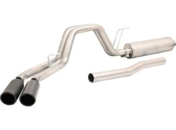 Picture of Gibson 2020 Ford F-250 SuperDuty Crew 96in Bed 7-3L Cat-Back Dual Sport Exhaust System - Stainless