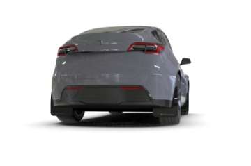 Picture of Rally Armor 20-24 Tesla Model Y Black UR Mud Flap w-Blue Logo