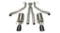 Picture of Corsa 05-06 Pontiac GTO 6L V8 2-5in Sport Cat-Back Exhaust + XPipe w-Dual Exit Single 4in BlackTips