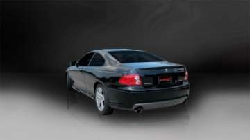 Picture of Corsa 05-06 Pontiac GTO 6L V8 2-5in Sport Cat-Back Exhaust + XPipe w-Dual Exit Single 4in BlackTips