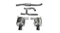 Picture of Corsa 08-10 Subaru Impreza WRX Sedan 2-5L Turbo Manual 3in Sport Cat-Back Exhaust w-4in Blac