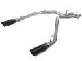 Picture of aFe MACHForce XP DPF-Back Exhaust 3in SS w- 5in Black Tips 2014 Dodge Ram 1500 V6 3-0L EcoDiesel