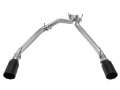 Picture of aFe MACHForce XP DPF-Back Exhaust 3in SS w- 5in Black Tips 2014 Dodge Ram 1500 V6 3-0L EcoDiesel