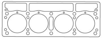 Picture of Cometic Triumph TR4 88mm -043 inch CFM-20 Head Gasket