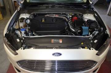 Picture of Injen 14 Ford Fusion 2-0L Eco Boost 4Cyl Short Ram Intake w-MR Tech & Heat Shield Black