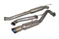 Picture of Injen 14-19 Ford Fiesta ST 1-6L Turbo 4Cyl 3in Cat-Back Stainless Steel Exhaust w- Burnt SS Tip