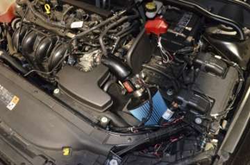 Picture of Injen 13-20 Ford Fusion 2-5L 4Cyl Black Tuned Short Ram Intake with MR Tech and Heat Shield