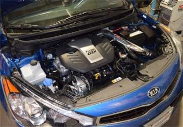 Picture of Injen 2014 Kia Forte Koup 1-6L Turbo 4Cyl Polished Cold Air Intake Converts to Short Ram Intake