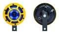 Picture of Hella Sharptone Horn Kit 12V 415-350Hz Yellow 3BB922000731 = H31000001 Min Qty 360