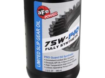 Picture of aFe Pro Guard D2 Synthetic Gear Oil, 75W140 1 Quart