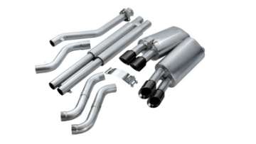 Picture of Corsa 1996-1996 Cat-Back Exhaust w- Twin 3-5in Black Tips 96-96 Chevrolet Corvette C4 5-7L V8 LT4