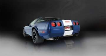 Picture of Corsa 1996-1996 Cat-Back Exhaust w- Twin 3-5in Black Tips 96-96 Chevrolet Corvette C4 5-7L V8 LT4