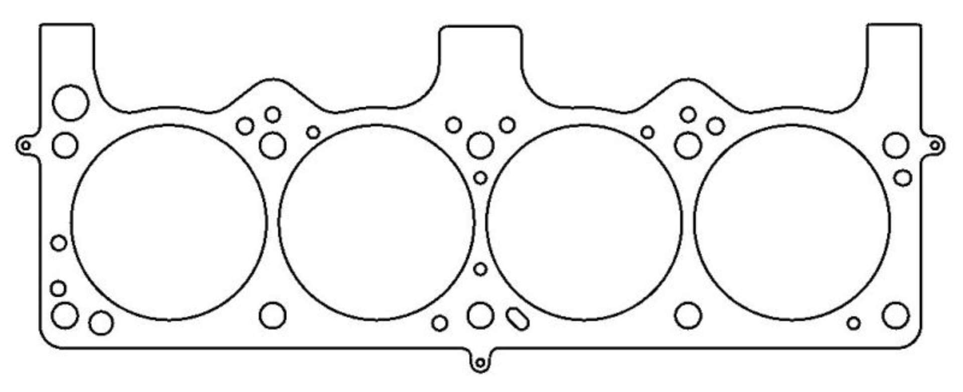 Picture of Cometic Chrysler SB w-318A Heads 4-080in -036in MLS Head Gasket Engine Quest HDS