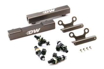 Picture of DeatschWerks 02+ Subaru WRX - 07+ STI-LGT Top Feed Fuel Rail Upgrade Kit w- 1500cc Injectors