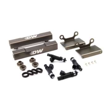 Picture of DeatschWerks 04-06 Subaru STI-LGT Side Feed to Top Feed Fuel Rail Conv Kit w- 1000cc Injectors