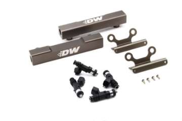 Picture of DeatschWerks 02+ Subaru WRX - 07+ STI-LGT Top Feed Fuel Rail Upgrade Kit w- 750cc Injectors