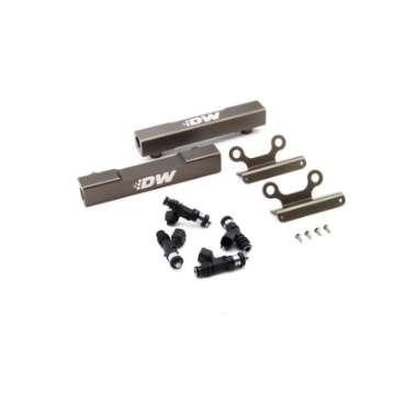 Picture of DeatschWerks 02+ Subaru WRX - 07+ STI-LGT Top Feed Fuel Rail Upgrade Kit w- 750cc Injectors