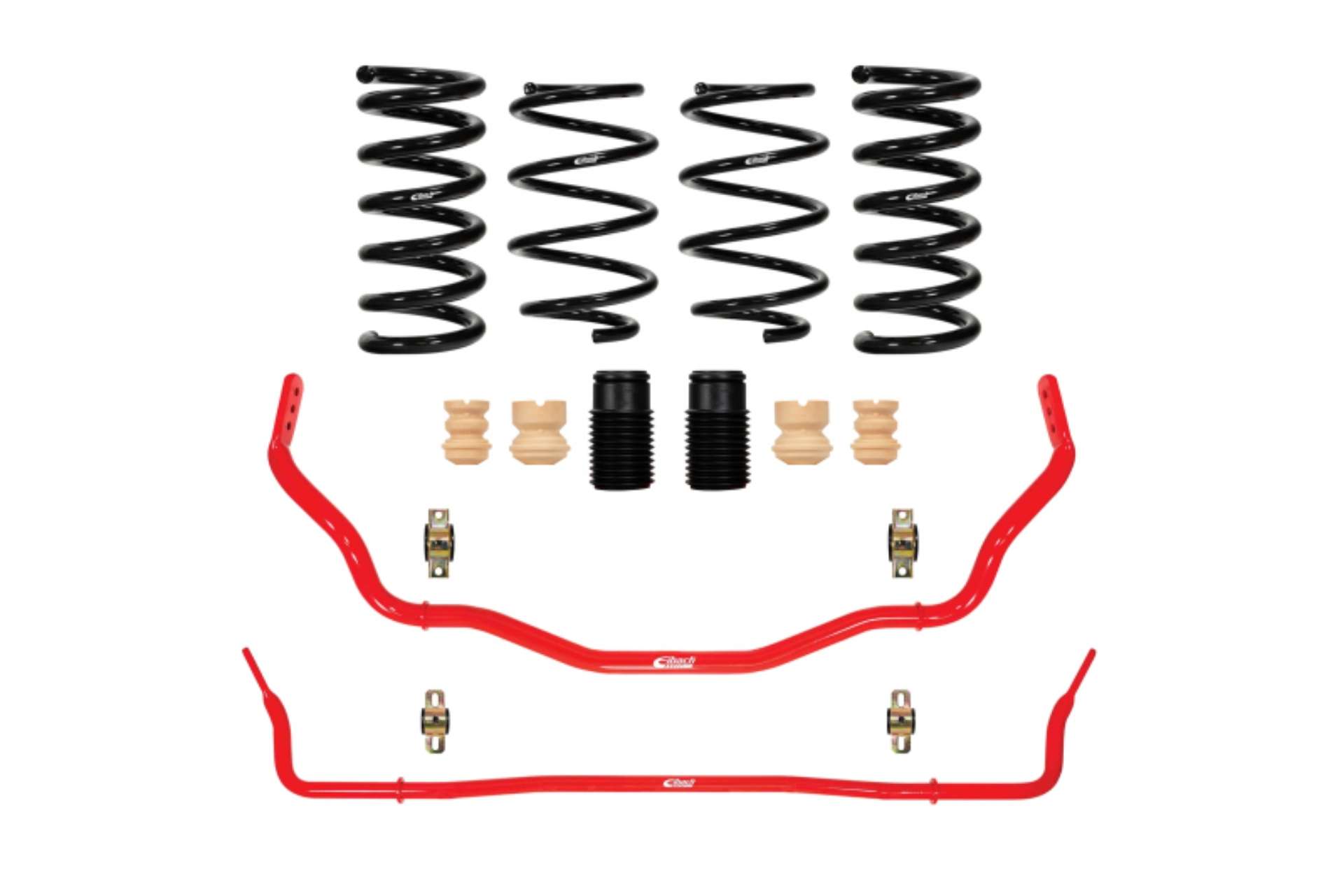 Picture of Eibach Pro-Plus Kit 15-18 Ford Mustang 2-3L EcoBoost-3-7L V6-GT 5-0L V8