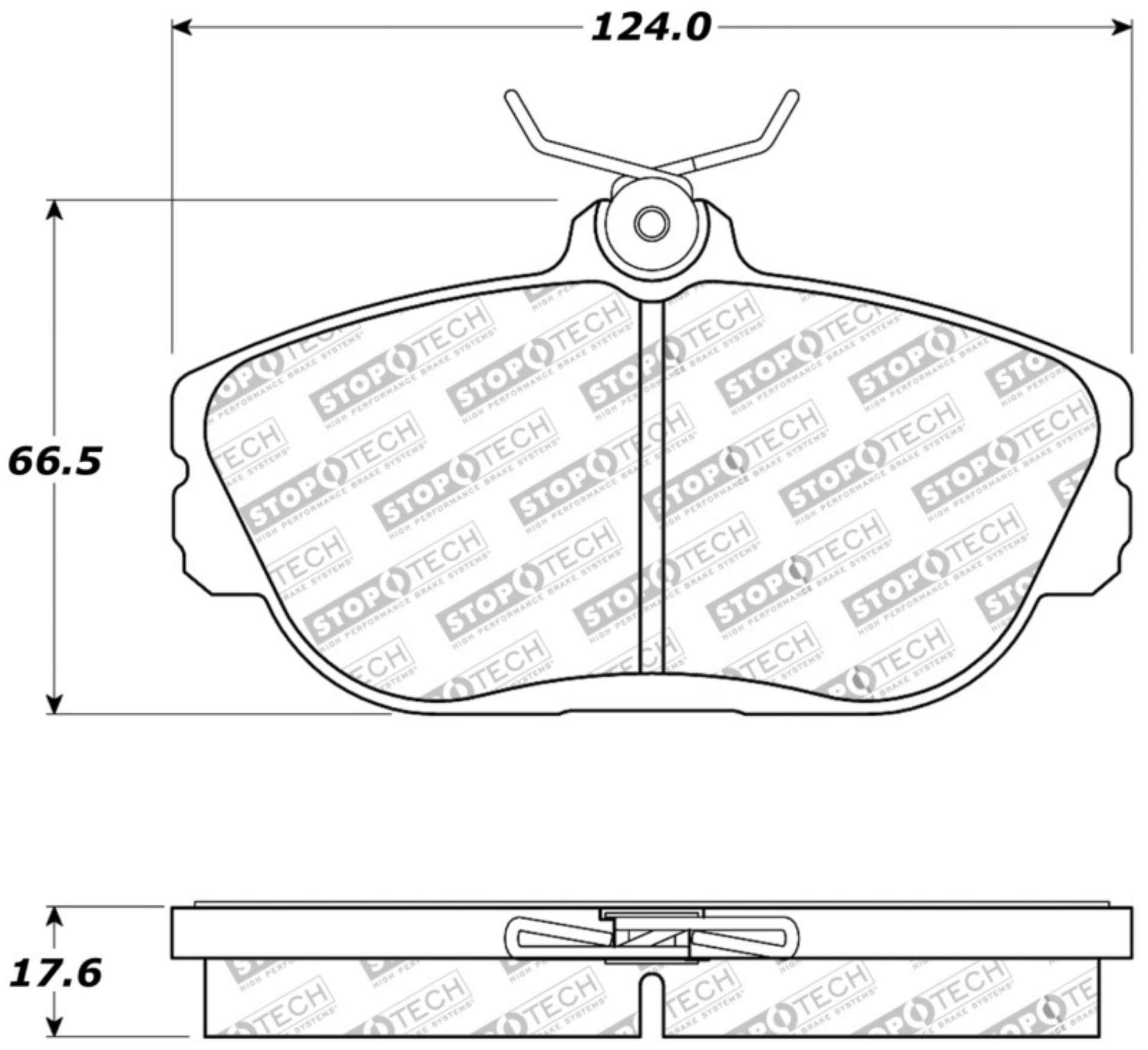 Picture of StopTech Fleet Performance Brake Pads