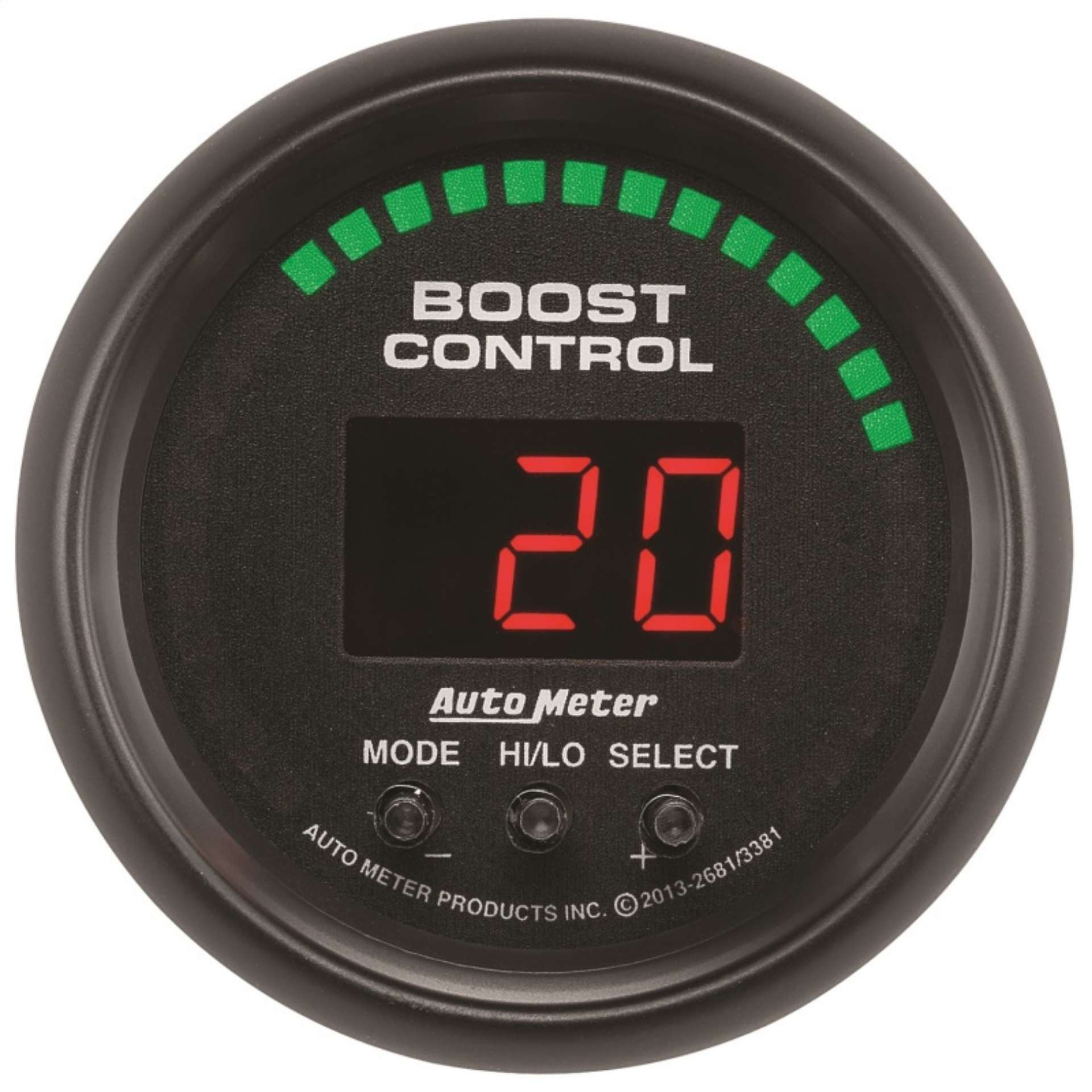 Picture of Autometer Z-Series-ES 52mm 30inHG-30psi Digital Boost Controller