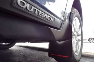 Picture of Rally Armor 15-19 Subaru Outback Black UR Mud Flap w- Grey Logo