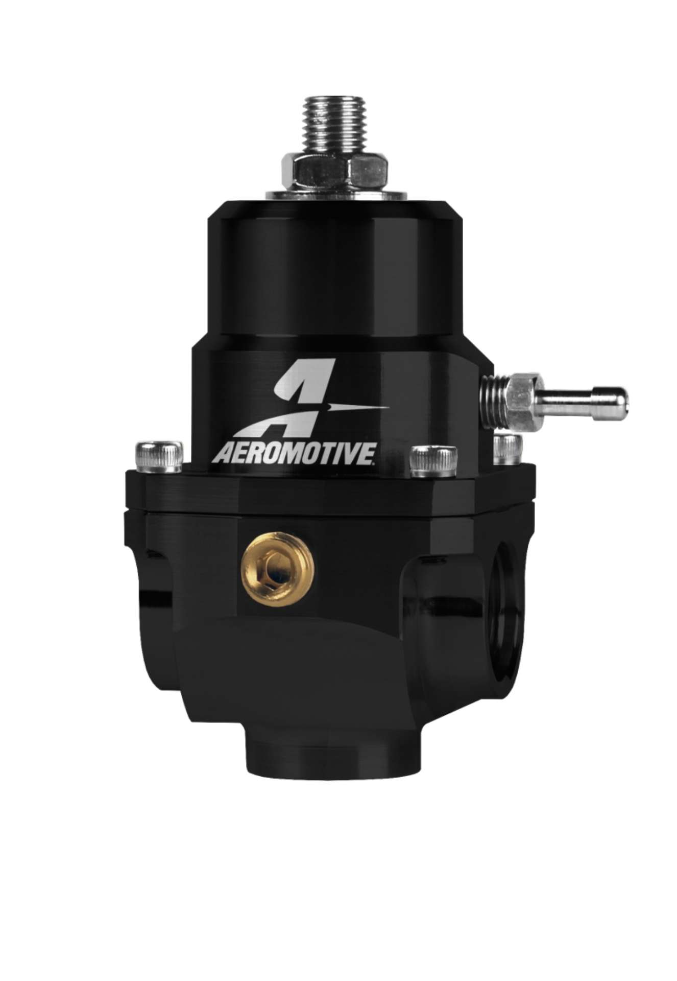 Picture of Aeromotive Adjustable Regulator - 35-75PSI - -313 Valve - 2 -08 Inlets--08 Return