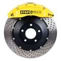 Picture of StopTech 08-13 BMW M3-11-12 1M Coupe Front BBK w- Yellow ST-60 Calipers Drilled 380x35mm Rotor