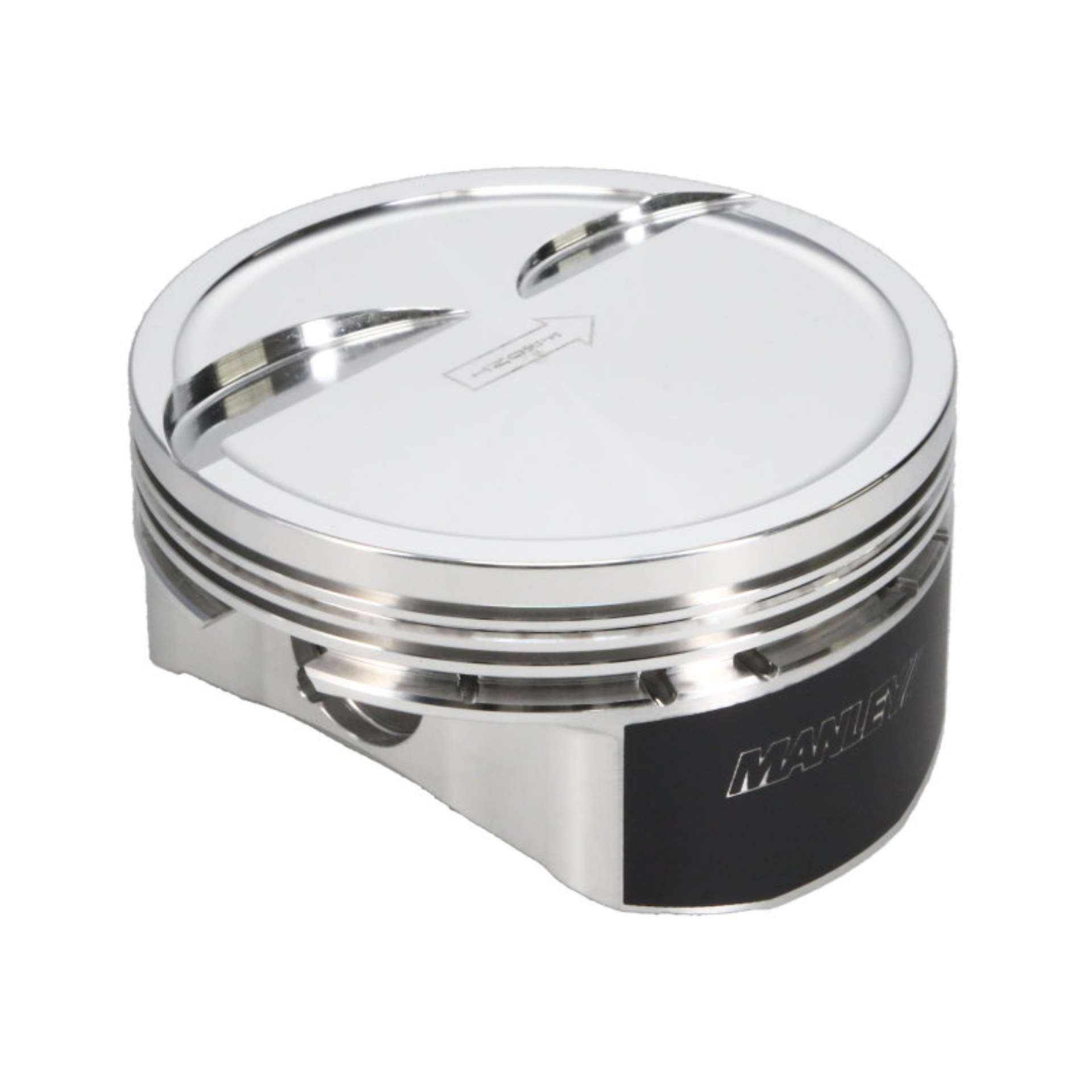 Picture of Manley Small Block Chevrolet LS Series Dish Top Piston Set