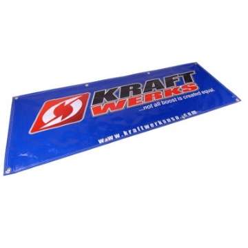 Picture of KraftWerks 6 Ft Vinyl Shop Banner - Silver