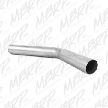 Picture of MBRP Universal 1-75in - 45 Deg Bend 12in Legs Aluminized Steel NO DROPSHIP