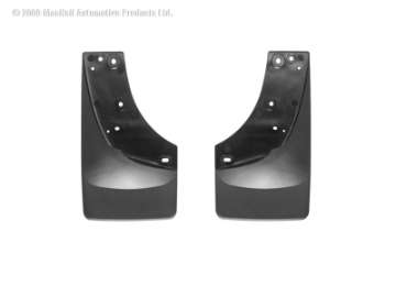 Picture of WeatherTech 07 Chevrolet Sliverado Classic No Drill Mudflaps - Black