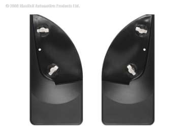 Picture of WeatherTech 99-07 Ford F-Series Super Duty No Drill Mudflaps - Black