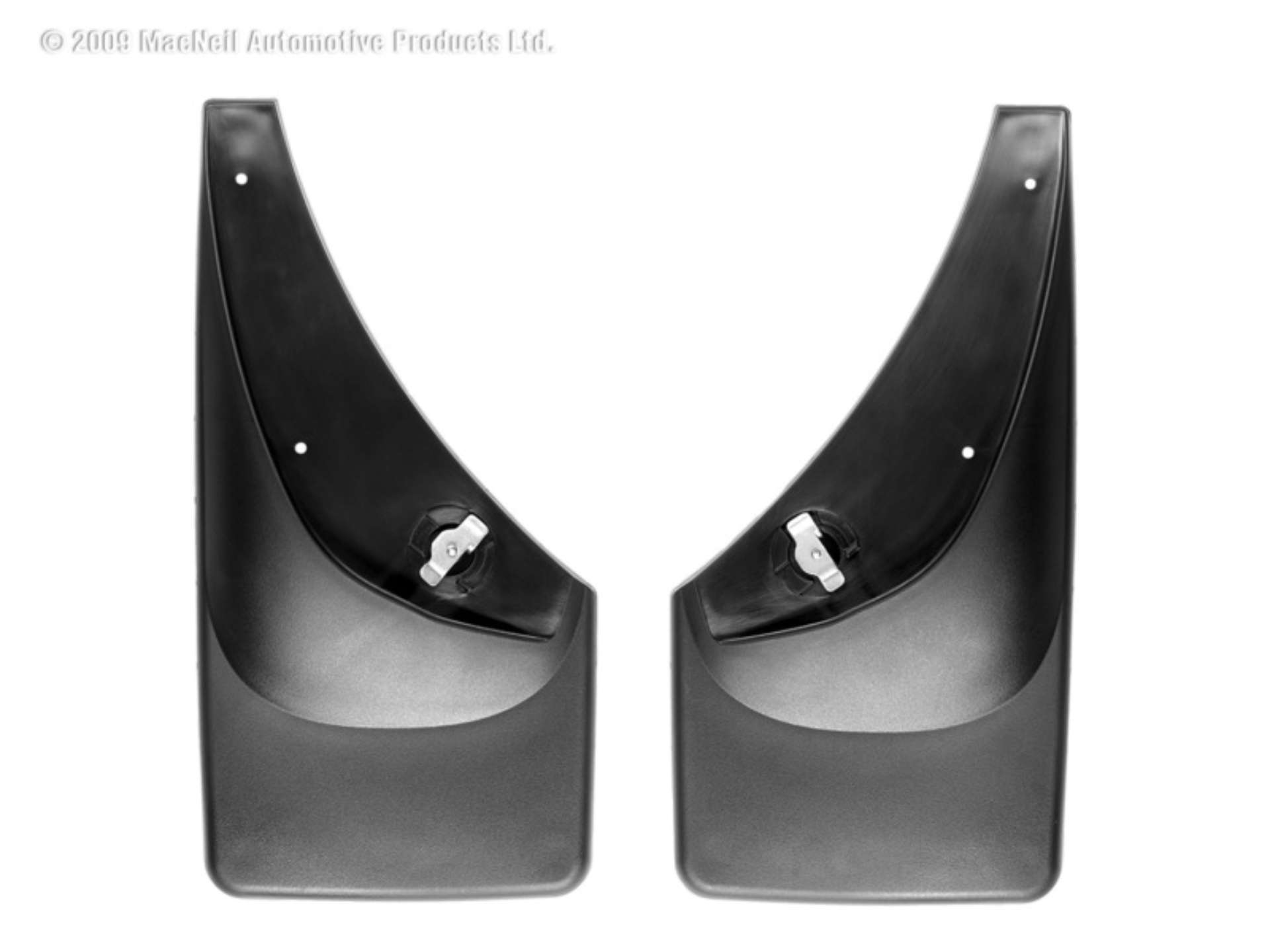 Picture of WeatherTech 99-07 Chevrolet Silverado No Drill Mudflaps - Black